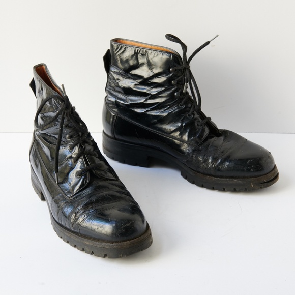80s - SUSAN BENNIS - WARREN EDWARDS - Boots - Men\'s - 10 - BLK Leather main image 5